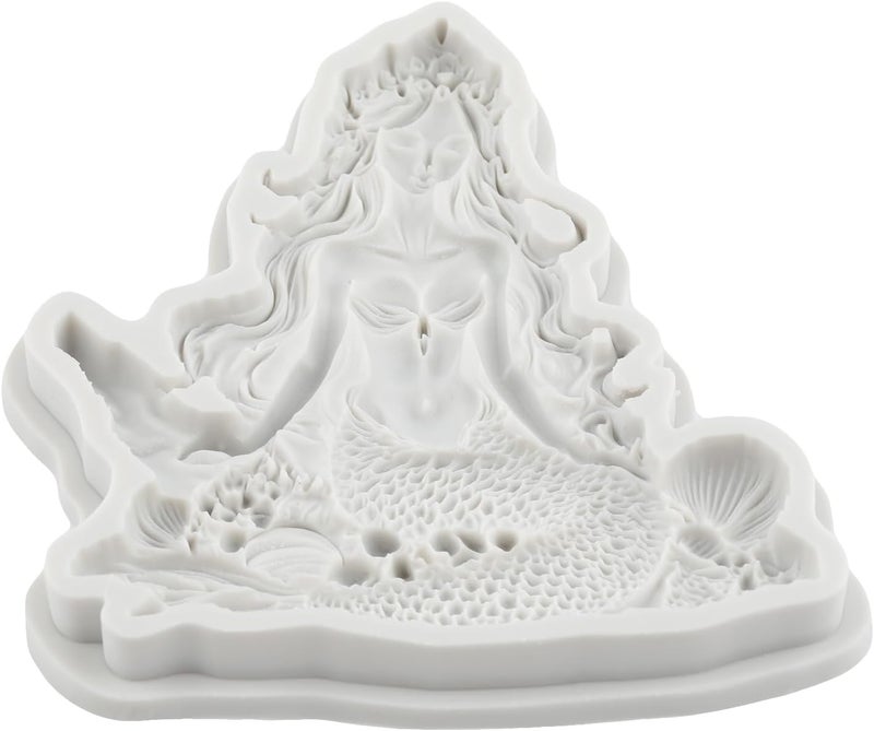 TAOXIBEI Mermaid Polymer Clay Molds for Polymer Clay Making Crafting - Image 3